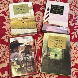 4 Nicholas Sparks Books